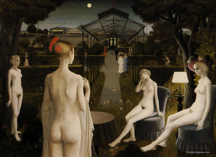 比利时艺术家 保罗·德尔沃  Paul Delvaux - 石墨閣 - 石墨閣